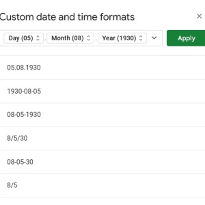 Dateformat - change to German